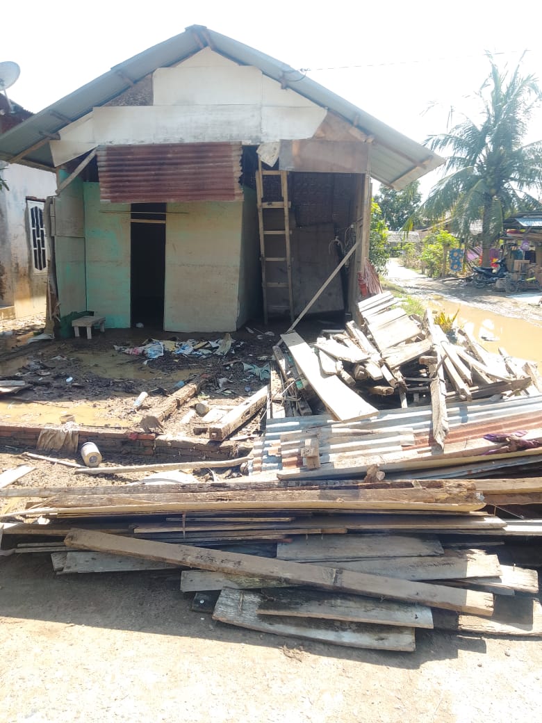  Rumah warga Bencana Banjir Hidrometeorologi 2025